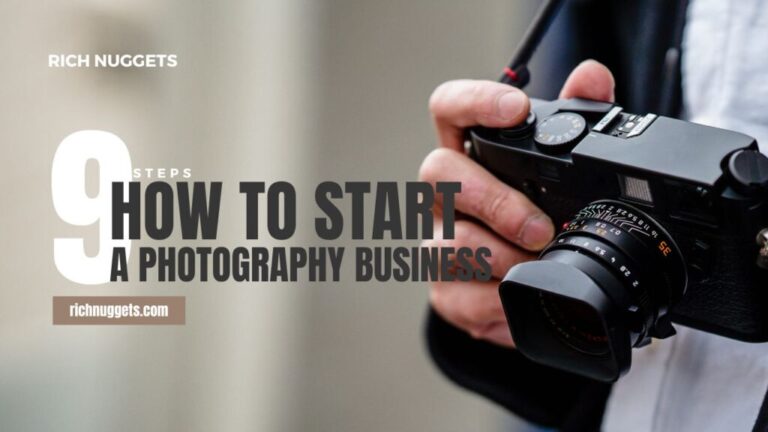 The Lens of Opportunity: How to Start a Photography Business in 9 Simple Steps