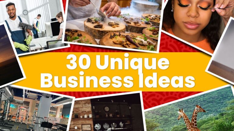30 Unique Business Ideas in 2024
