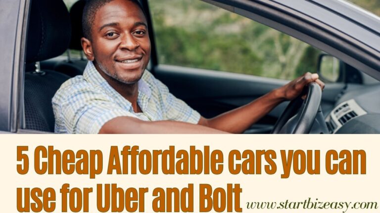 5 Cheap Affordable cars you can use for Uber and Bolt: N1,250,000 to N6,000,000