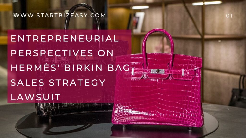 Entrepreneurial Perspectives on Hermès' Birkin Bag Sales Strategy Lawsuit