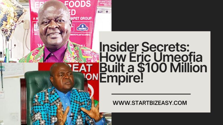 Insider Secrets: How Eric Umeofia Built a $100 Million Empire!