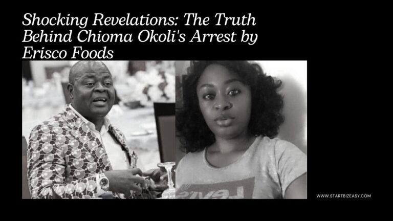 Shocking Revelations: The Truth Behind Chioma Okoli’s Arrest by Erisco Foods