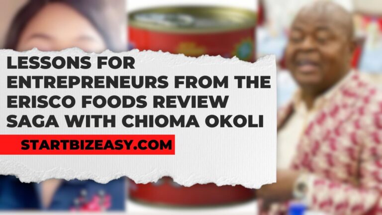 Lessons for Entrepreneurs from the Erisco Foods Review Saga with Chioma Okoli