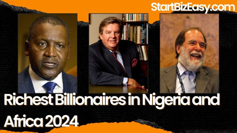 Top 20 Richest Billionaires in Nigeria and Africa 2024